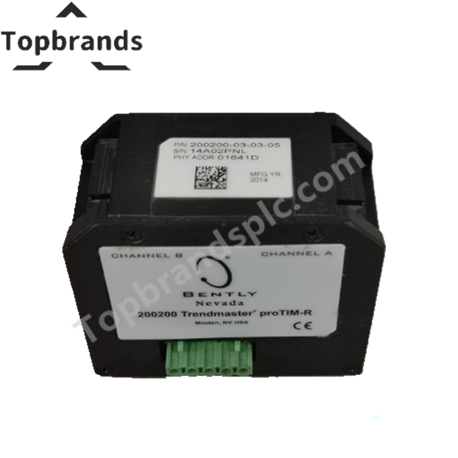 Trendmaster Scanning Module Bently Nevada 200200-01-01-05 Trendmaster proTim-R Input Module ...