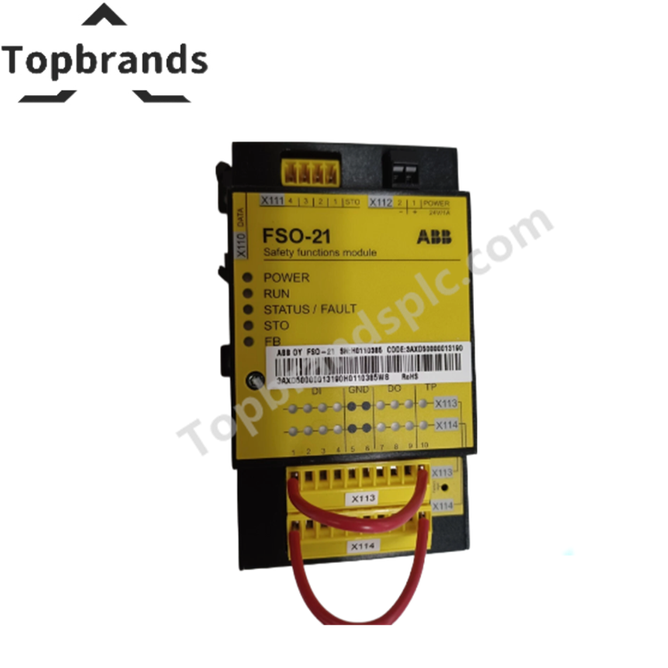 ABB FSO-21/FSO21 โมดูลฟังก์ชันความปลอดภัย - Topbrands PLC Limited