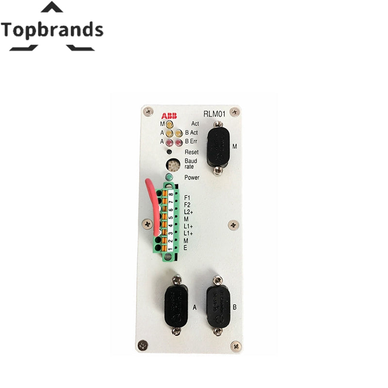 Wire Link Module RLM01 3BDZ000398R1 | ABB | PROFIBUS Redundancy Link Module - Topbrands ...